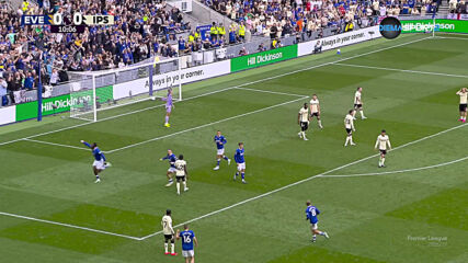 Goal by Everton