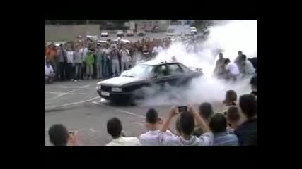 Audi 80 B3 Burnout 