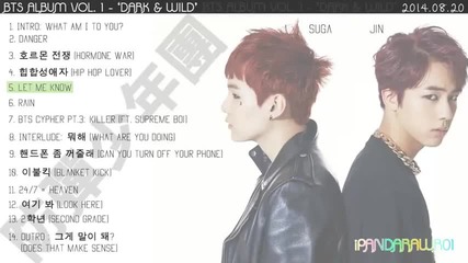 [hq] Bts - Dark Wild Vol. 1 (full Album) [playlist]
