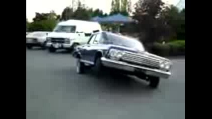 Car Is Up In 3 Wheel