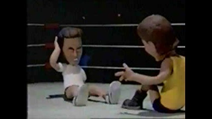 Celebrity Deathmatch  -  Jerry Seinfeld vs.  Tim Allen