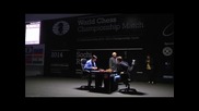 Карлсен и Ананд с реми в 9-ата партия за световната шахматна корона
