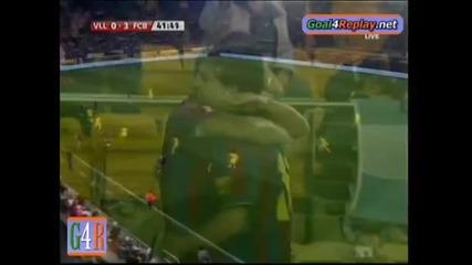 Villarreal - Barcelona 0 - 3 (1 - 4, 1 5 2010) 