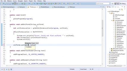 #11 3d Game Engine Tutorial_ Uniforms