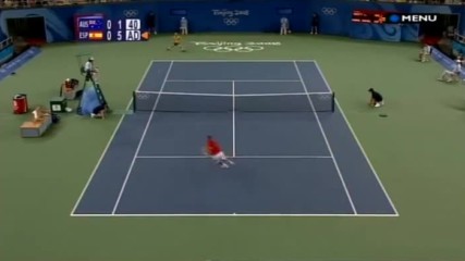 Beijing 2008 Hewitt vs Nadal
