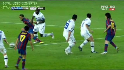 Неотсъдената дузпа Барселона - Интер 28.04.2010