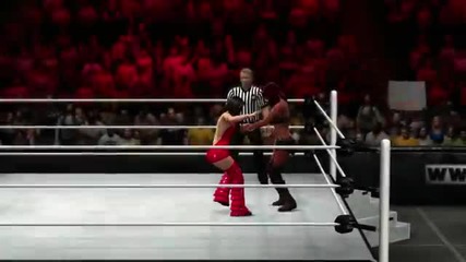 Nikki Bella hits her finisher in Wwe '13 (official)
