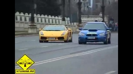 Subaru vs Lambo