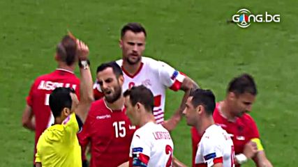 Албания страда, капитанът с глупава постъпка и е аут