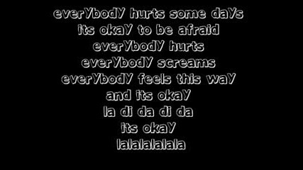 Avril Lavigne-everybody hurts