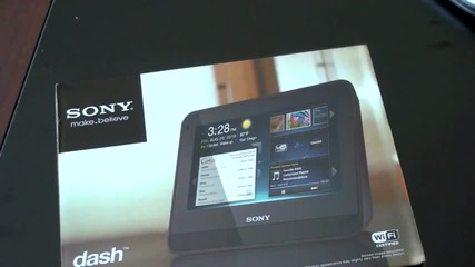 Unboxing the Sony Dash Personal Internet Viewer 