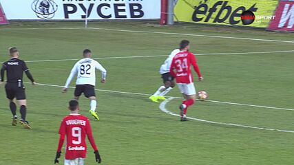 Goal by Ludogorets Razgrad PFK