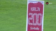 Радослав Кирилов бе награден за своя мач номер 200 в елита на България