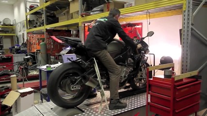 Bmw S1000rr dyno from stock to full Akrapovic
