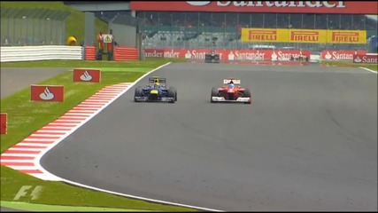 F1 Гран при на Великобритания 2012 - избрани моменти 2 [fom][hd]