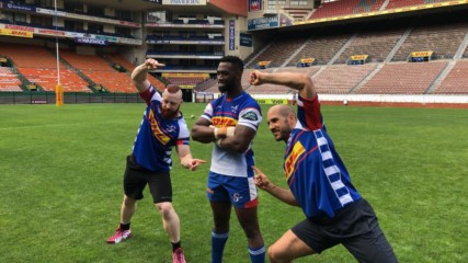 Sheamus & Cesaro play rugby in Cape Town, South Africa