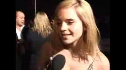 Emma Watson Малко Интервю