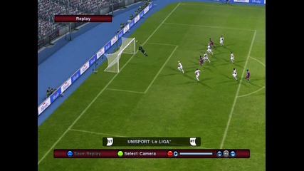 Pes 2011 - Гол на Давид Вия