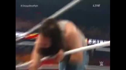 Luke Harper vs Dean Ambrose ( Chicago Street Fight - част 1 ) - Wwe Extreme Rules 2015