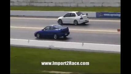 Evo vs Integra turbo 