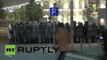 Serbia: 10 arrested in Pristina after clashes over EU-brokered agreement with Serbia