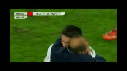 Швейцария - Турция 1:2 Евро08 обрат) Репортаж от мача! 
