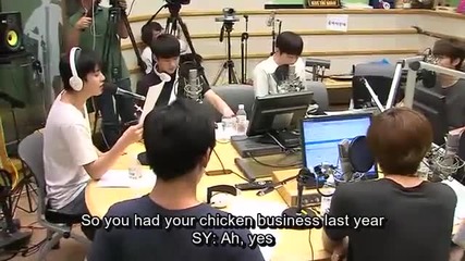 [eng] 150716 Super Junior Kiss the Radio - Infinite (1-2)