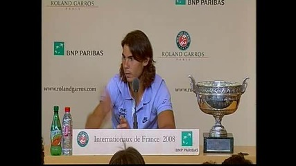 An Interview With Rafael Nadal Day 15