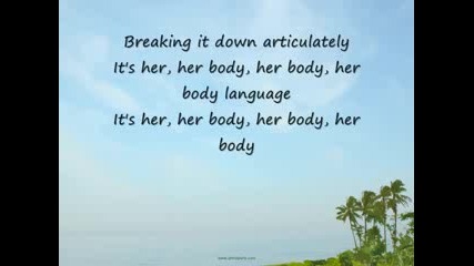 jesse mccartney - body language lyrics