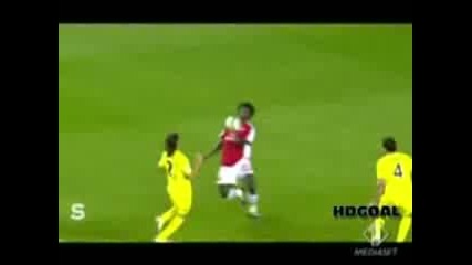 Adebayor Beautiful Goal Against Villareal