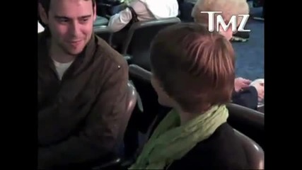 Justin Bieber and Scooter Braun arguing over a toy helicopter