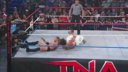 Top Rope Hung Spinning Neckbreaker - Austin Aries