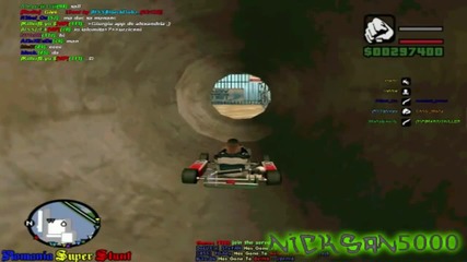 Gta San Andreas Samp-karting Track-писта за картинг в Gta San Andreas Multiplayer Hd