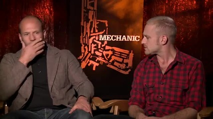 The Mechanic Interview Jason Statham and Ben Foster 