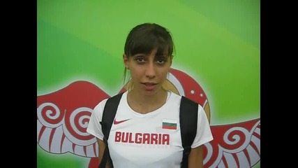 Мирела Демирева след финала на висок скок