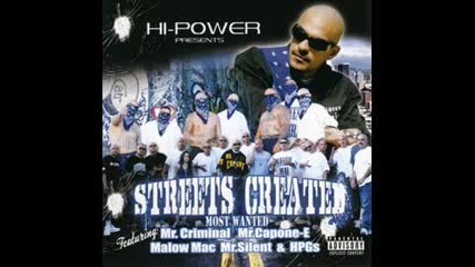 Mr. Criminal- I Am What The Streets Created