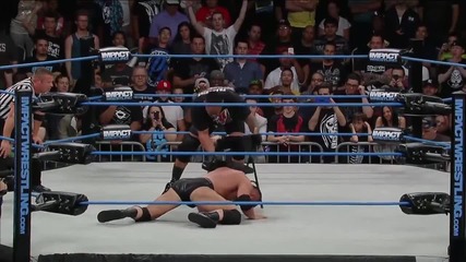 Bobby Roode vs. Mvp in a Falls Count Anywhere Match (july 24, 2014)