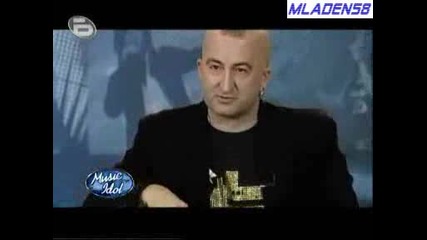 Music Idol 3 - Кастинг Скопие - Момиче Пее В Дует С Майка Си