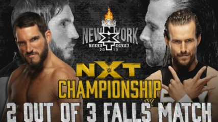 A new NXT Champion will be crowned at TakeOver: New York: WWE NXT, April 3, 2019