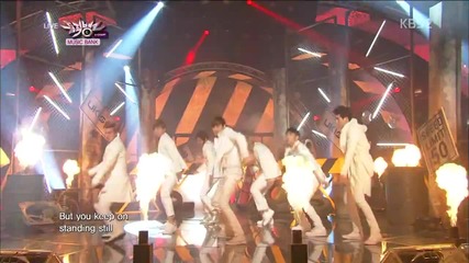 130308 U-kiss - Love is painful+ Standing Still @ Music Bank