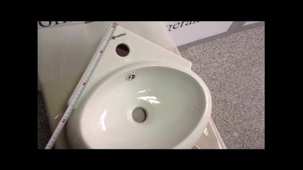 Ъглова мивка за баня Icc 3636
