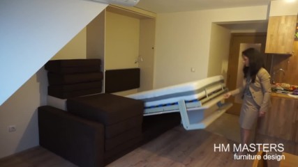 Падащо легло с диван и ракла от www.hm-masters.com