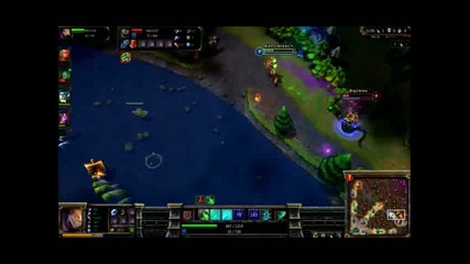 Lol-noob cassopeia...learn not to chase singed