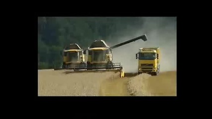 Newholland Cx and Volvo Fh