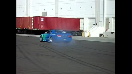Ford Mustang Gt drifting