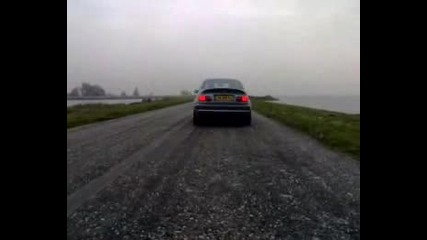 Bmw M3 Csl doing Launch Control