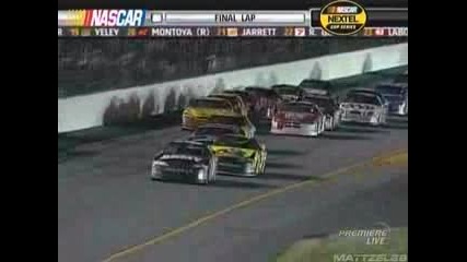 Videos Nascar Crazy Daytona 500 2007 Finish