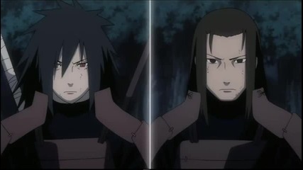 Naruto Shippuuden - Uchiha Madara and Kyuubi vs Shodaime Hokage Senju Hashirama