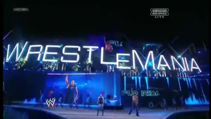 Wrestlemania 28 The Rock Entrance