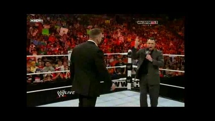 The Miz Напада Alex Riley Raw 05.30.11